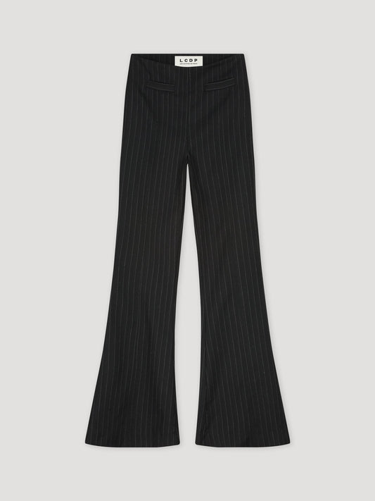 PINSTRIPE FLARE TROUSERS