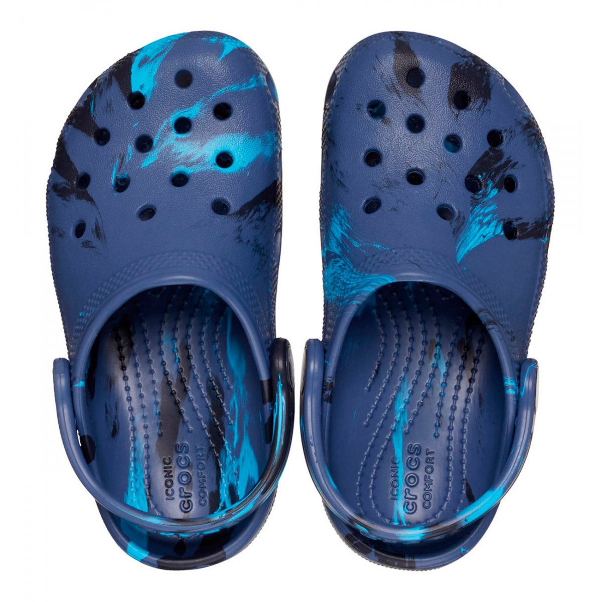 Crocs Toddler Navy multi Blue